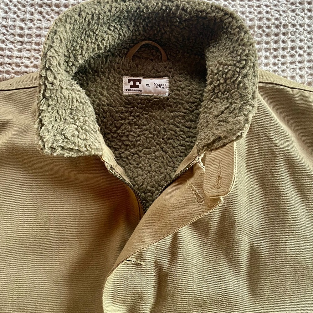 Tellason N1 Deck Jacket Khaki